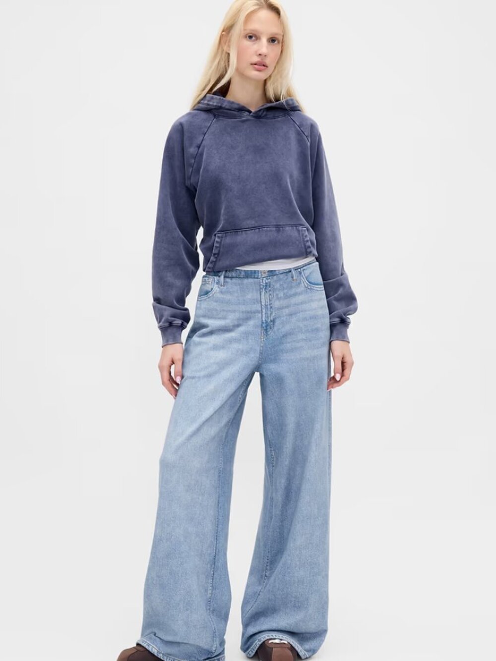 Sold out GAP Printed Baggy Sweatpant Jeans sweat material XS worn once